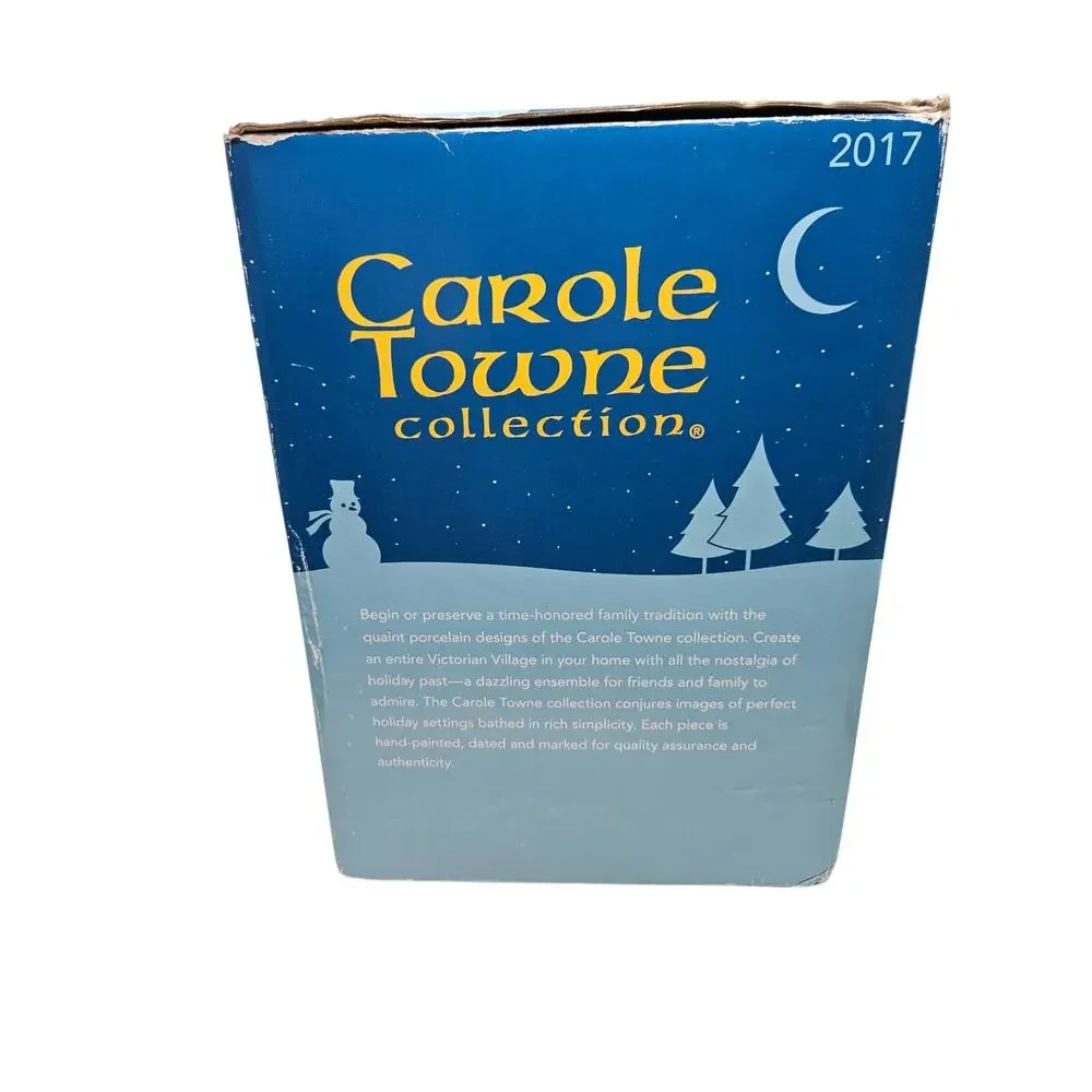 Carole Towne 2017 Harvey's Hoppy Stein Light Up Music Christmas Village Beer